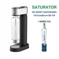 Saturator do wody gazowanej ViO SodaBoom SB-179 + Nabój CO2 w zestawie