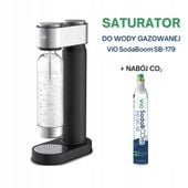 Saturator do wody gazowanej ViO SodaBoom SB-179 + Nabój CO2 w zestawie