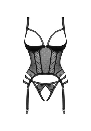 lanelia gorset otwarte stringi biustonosz sex xs/s na Arena.pl