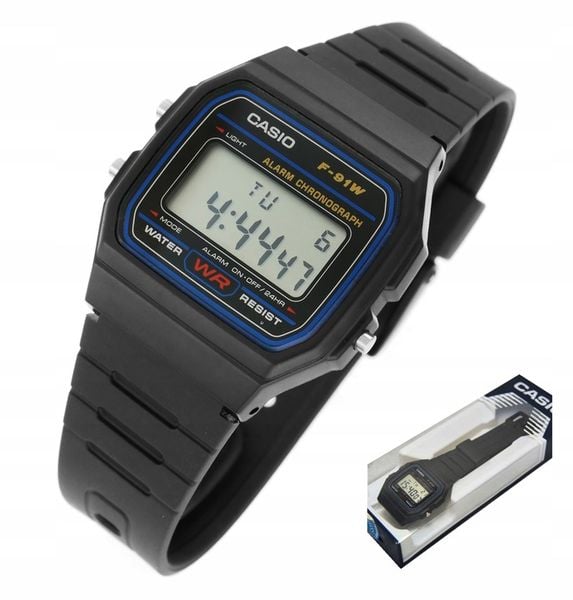 ZEGAREK CASIO F-91W RETRO VINTAGE zdjęcie 1