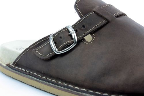 Klapki zdrowotne Nagaba 111 brąz 47 na Arena.pl