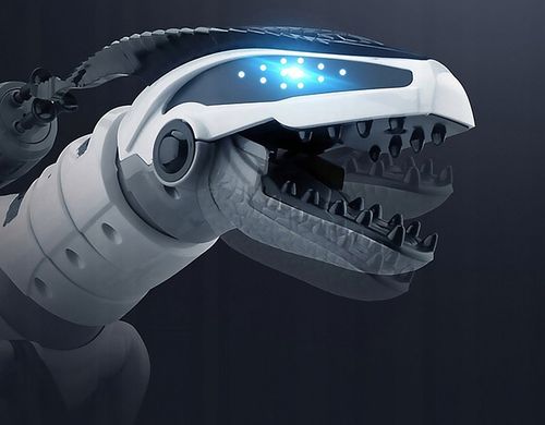 OGROMNY DINOZAUR STEROWANY T-REX ROBOT INTERAKTYWNY STRZELA TAŃCZY na Arena.pl