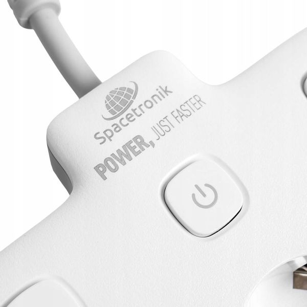 Listwa Zasilająca Przedłużacz Krótki Złodziejka z Ładowarką 4x USB PD 2500W zdjęcie 8