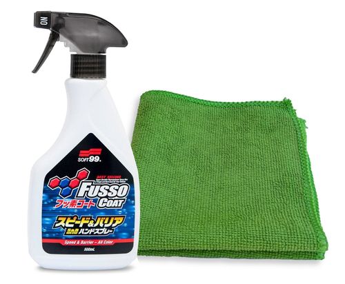 Soft99 Fusso Coat Speed 400ml + 1 Mikrofibra na Arena.pl