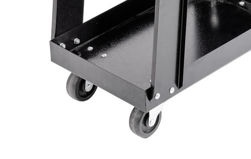 Wózek spawalniczy DEDRA do spawarki Półka na butle Stabilny Mobilny 4 półki na Arena.pl