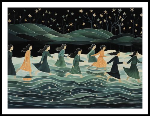 Plakat 80x60cm Nocna Procesja na Arena.pl