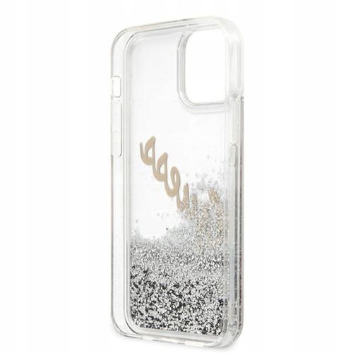 Guess Hardcase do iPhone 12 Pro Max srebrny/silver na Arena.pl