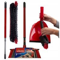 Szczotka do zamiatania miotła z drążkiem teleskopowym Szufelka i zmiotka