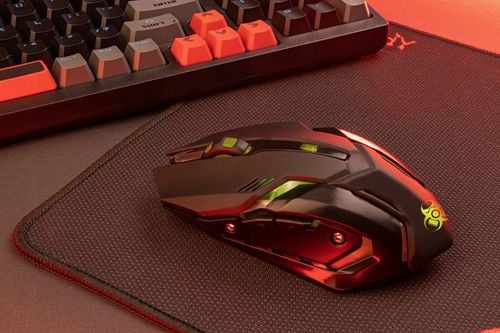 MYSZKA GAMINGOWA MYSZ DLA GRACZY BEZPRZEWODOWA KOMPUTEROWA LED RGB 3200 DPI na Arena.pl