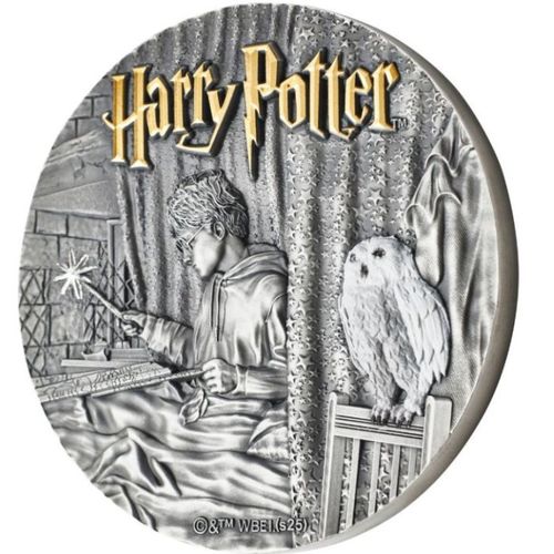 Niue: Harry Potter i Więzień Azkabanu 200 g Srebra 2025 High Relief Antiqued Coin na Arena.pl