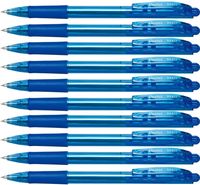 Długopis Pentel BK417 WOW Automatyczny Niebieski 10x
