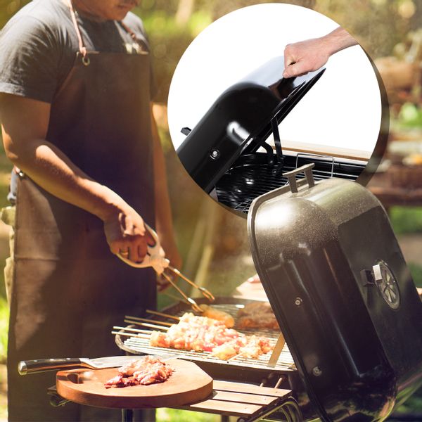 Grill Węglowy Ogrodowy EmaBend + Dmuchawa zdjęcie 11