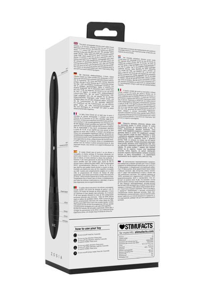 Wibrator-Zosia - Classic G-Spot Rabbit - Black zdjęcie 4