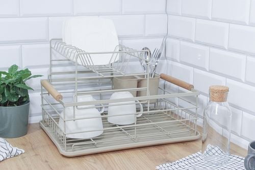 suszarka dwupoziomowa do naczyń z ociekaczem i tacą 4027 na Arena.pl