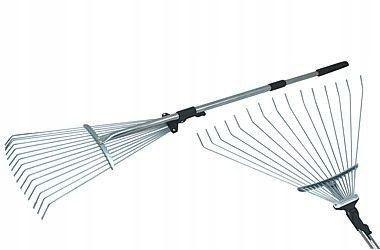 GRABIE TELESKOPOWE DO TRAWY LIŚCI REGULOWANE METAL na Arena.pl