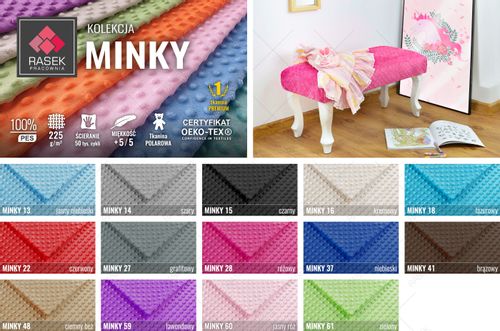 PANELE TAPICEROWANE MINKY DLA DZIECI - 40 x 30 na Arena.pl