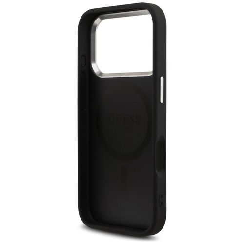 Etui Guess Glitter Triangle Logo MagSafedo iPhone 17 Pro czarny na Arena.pl
