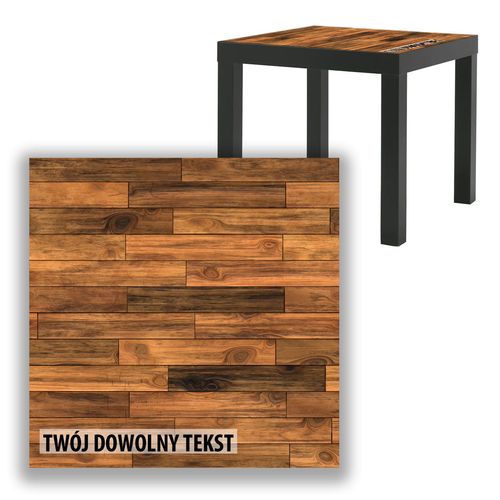 BLAT SZKLANY IKEA LACK Deski z Twoim napisem  55x55cm 056b na Arena.pl