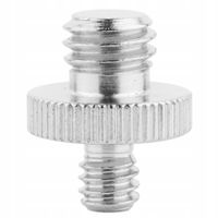 adapter łącznik śruba fotograficzna 1/4" - 3/8 statywowy męski przejściówka