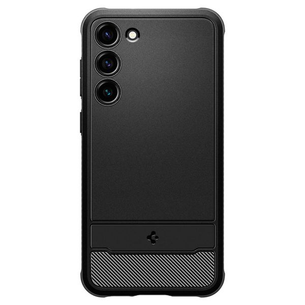 SPIGEN RUGGED ARMOR GALAXY S23 MATTE BLACK zdjęcie 2