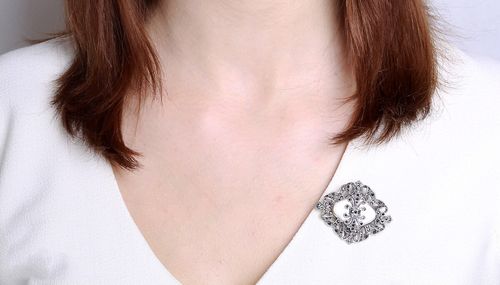 Srebrna broszka Staviori na Arena.pl