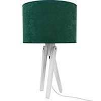 Lampa stołowa biały TRIVET beż na Arena.pl