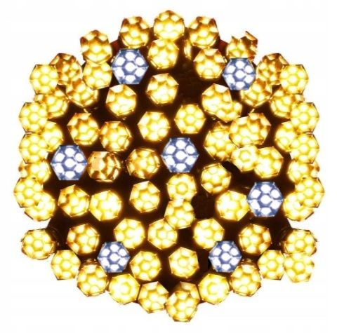 LAMPKI CHOINKOWE 80LED Z EFEKTEM FLASH 10M GRUBY KABEL DIAMENTOWA DIODA na Arena.pl