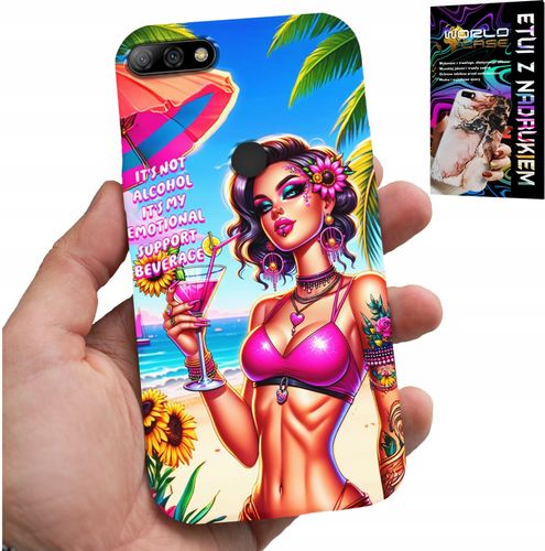 ETUI DO HUAWEI Y7 2018 - IT'S NOT ALCOHOL IT'S MY EMOTIONAL CASE na Arena.pl