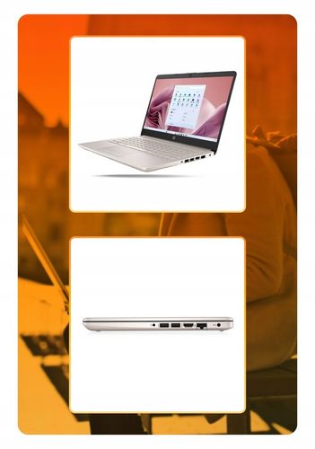 LAPTOP HP 14 N4120 4GB eMMC WINDOWS 11 MEGA PORĘCZNY RÓŻOWY ROSE PINK na Arena.pl