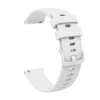 pasek silikonowy do smartwatcha huawei watch gt2/gt3 42mm - biały