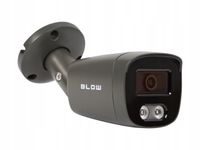 KAMERA ZEWNĘTRZNA MONITORINGU IP POE 8MPx IP67 HybridLight IR+LED GRAFIT