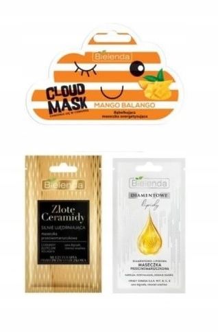 BIELENDA maska algowa z KOLOIDALNYM ZŁOTEM 190g zdjęcie 9