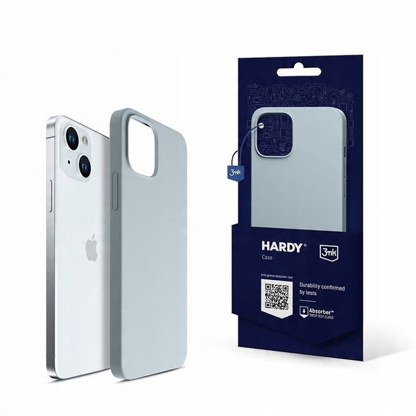 Etui na Apple iPhone 15 Plus - 3mk HARDY Silicone MagCase Blue zdjęcie 1