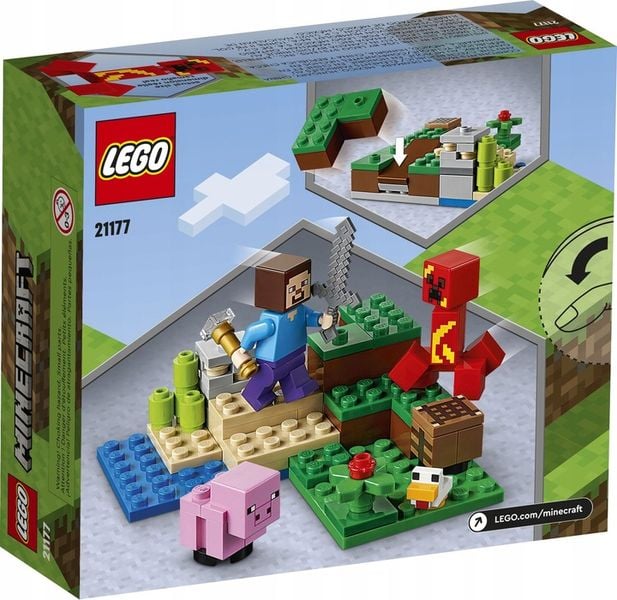 LEGO MINECRAFT 21177 Zasadzka Creepera zdjęcie 4