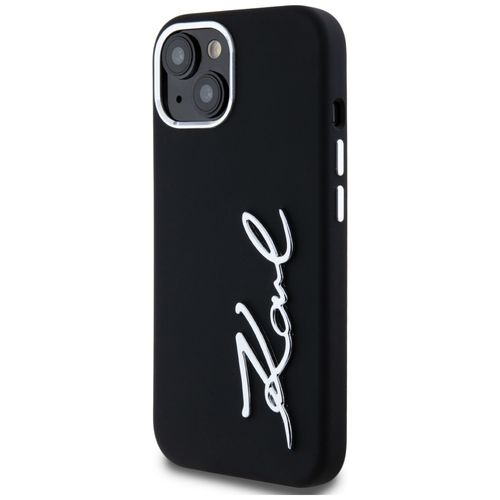 etui karl lagerfeld silicone metal       script logo do iphone 15 czarny na Arena.pl