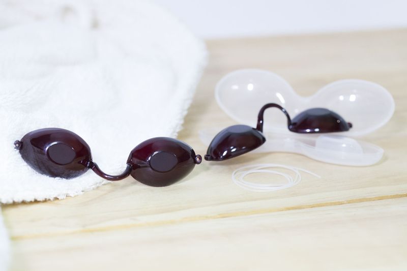 Vision2 Okulary Ochronne Do Opalania Brązowe zdjęcie 7