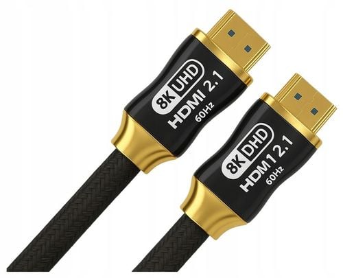Kabel HDMI 2.1 PREMIUM ULTRA High Speed 8K/60HZ 4K/120HZ 3m na Arena.pl