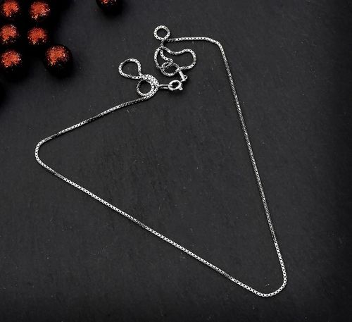 Łańcuszek Srebrny pr. 925 Splot Venecjana Kostka Lśniący | 55 cm x 0,7 mm na Arena.pl