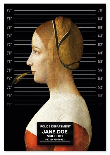 Plakat Jane Doe pop art 21x29,7 cm A4 na Arena.pl