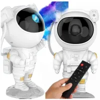 PROJEKTOR GWIAZD ASTRONAUTA DO POKOJU LAMPKA NOCNA KOSMOS GALAKTYKA
