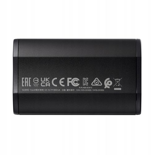 ADATA Dysk SSD External SD810 500GB USB3.2 20Gb/s Czarny na Arena.pl