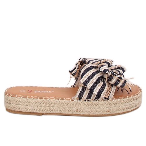 Klapki espadryle JH81P Navy r.41 na Arena.pl