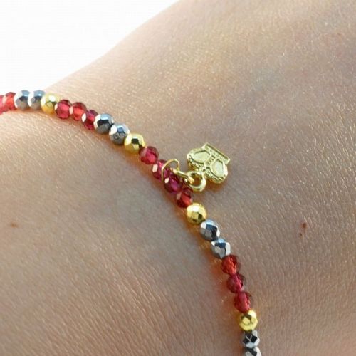 "Bransoletka RUBIN HEMATYT 925" na Arena.pl