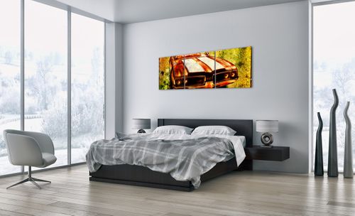 Obraz Na Płótnie - Stary Samochód  - 150X50 Cm - Ca150X50-0531 na Arena.pl