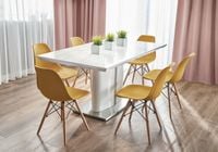 Krzesło EVA musztardowe (ikeabox) (nowy kod)