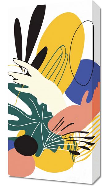 Obraz 30x60cm Dotyk Tropików zdjęcie 1