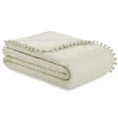 Narzuta na łóżko MEADORE mikrofibra 220x240 kremowa AmeliaHome