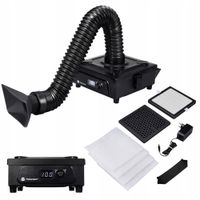 Odsysacz oparów lutowniczych 15W elastyczny wąż odciągowy FILTR odciąg