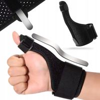 STABILIZATOR OPASKA ORTEZA STELAŻ DŁONI PALCA KCIUKA Z SZYNĄ USZTYWNIAJĄCĄ