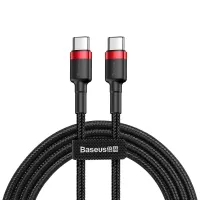 kabel usb-c do usb-c pd baseus cafule pd 2.0 qc 3.0 60w 2m